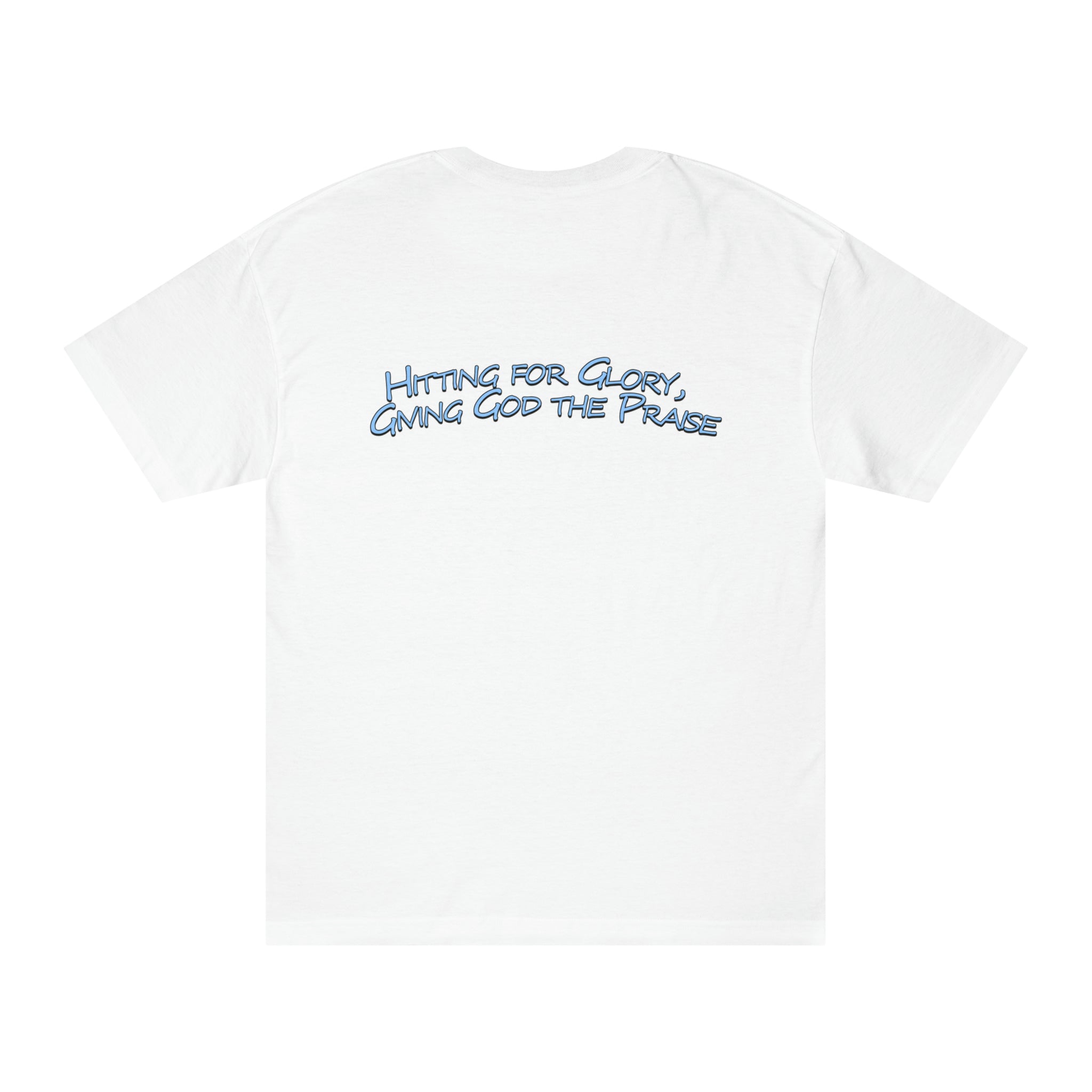 Hitting For Glory, Sky Blue  Classic Tee