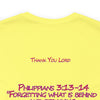 Philippians 3:13-14 Short Sleeve Tee